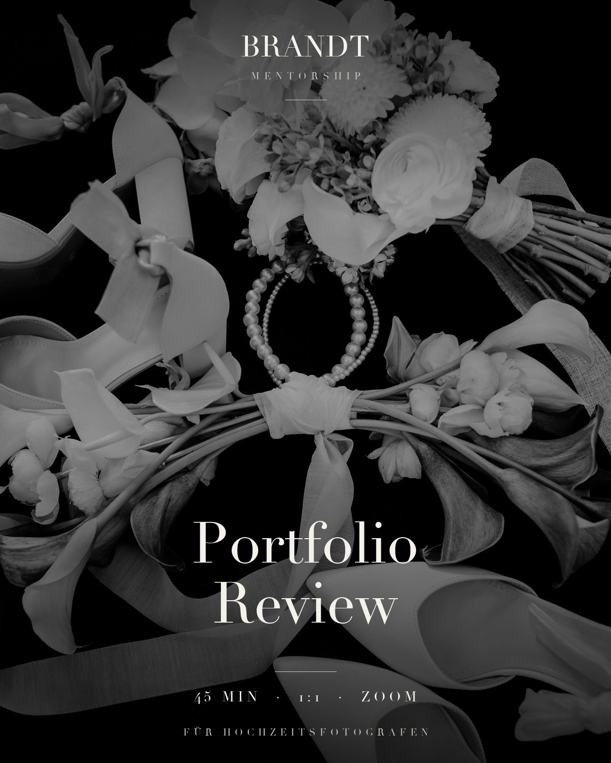 Portfolio Review für Hochzeitsfotografen (45 Min., 1:1)
